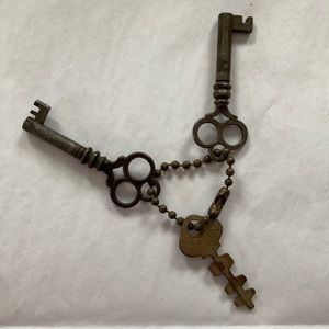 Set of antique keys